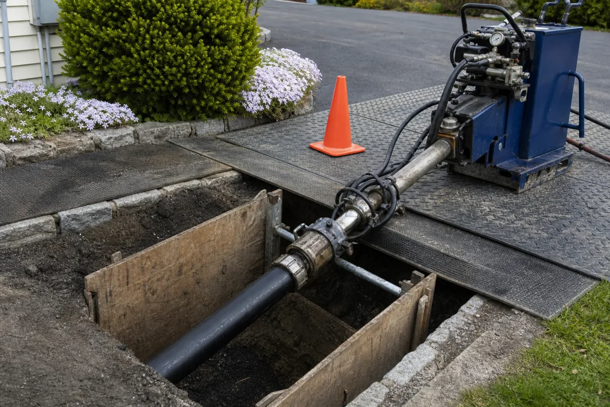 Pipe Bursting planning context for a Fairfield County property